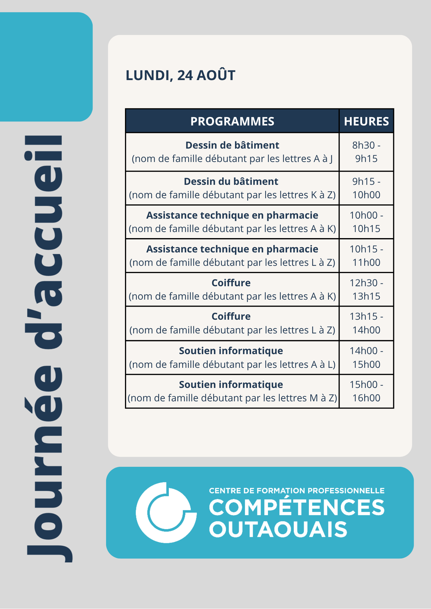 Journées d'Accueil - Horaire des Programmes (1).png